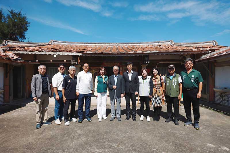 文化部長李遠：關心臺南市文化資產災後復原