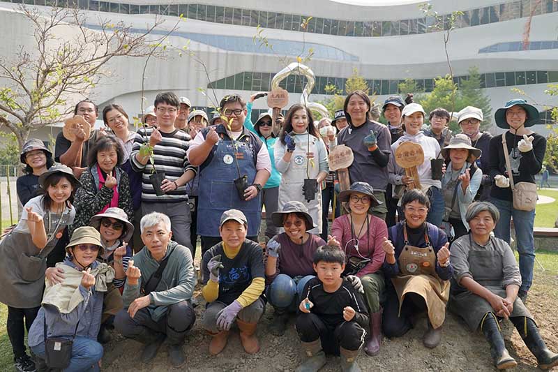 都市生態改善  國資圖植樹節定主樹 為城市注入綠意