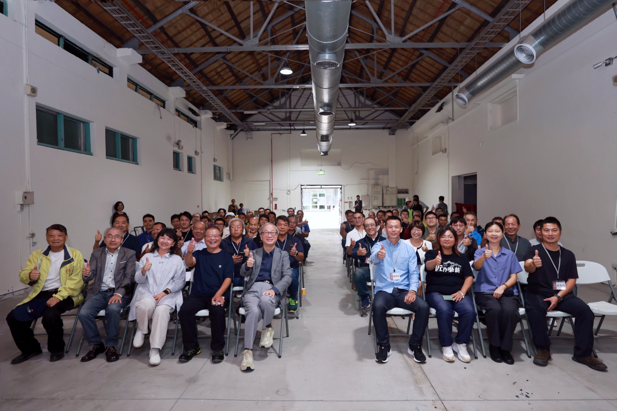 文化部長李遠親臨祝賀 中華民國傳統匠師產業工會成立大會 由漢式瓦作陳順添當選理事長